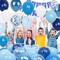 60pcs 12 Inch Blue Macaron Balloon Set – Metallic, Matte & Confetti Navy Latex Balloons for Birthday, Wedding, Baby Shower, Graduation & Party Decorations